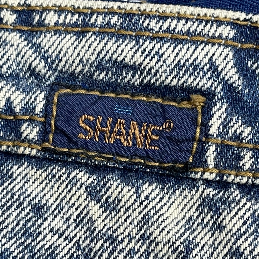 Shane vintage zip top denim tote bag - Picture 5 of 7